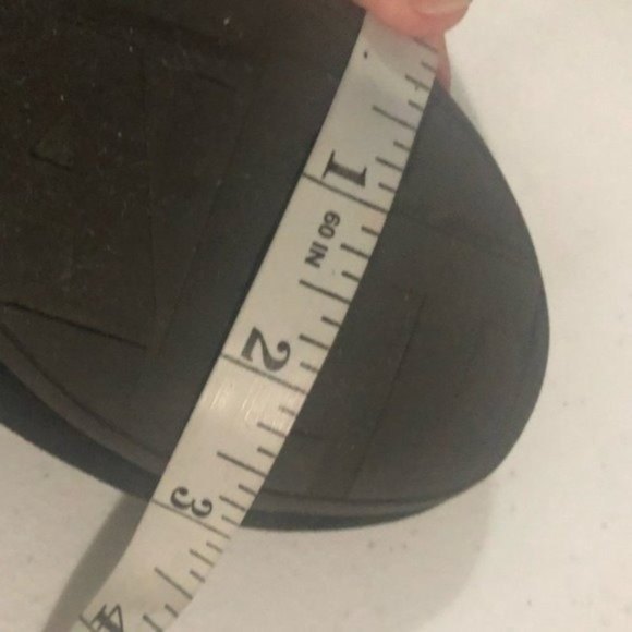 Stuart Weitzman Fannie Bolshoi Suede Ballet Flats Black Girls Size 13 - Picture 10 of 10